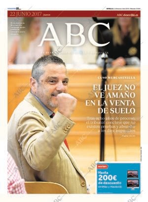 ABC SEVILLA 22-06-2017 página 1