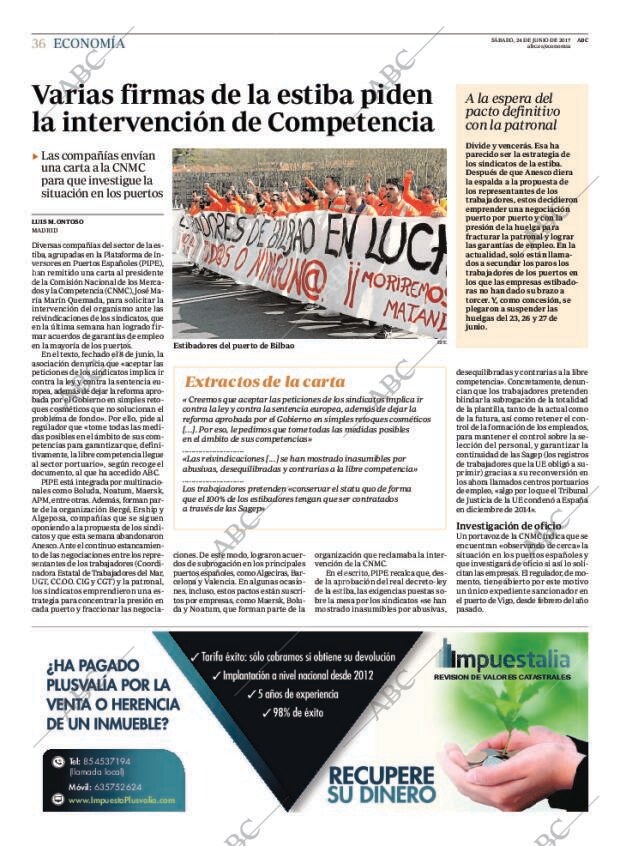 ABC MADRID 24-06-2017 página 36