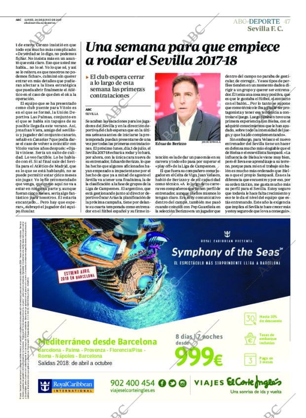 ABC SEVILLA 26-06-2017 página 47