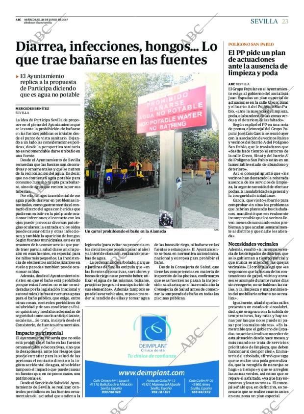 ABC SEVILLA 28-06-2017 página 23