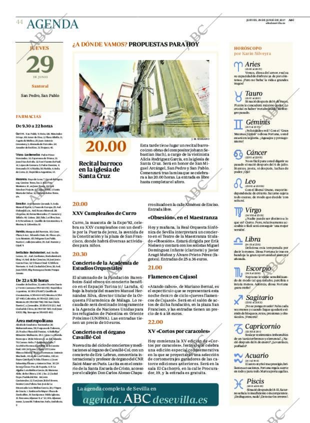 ABC SEVILLA 29-06-2017 página 44