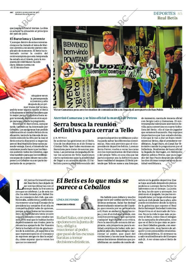 ABC SEVILLA 29-06-2017 página 85