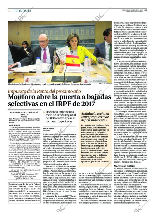 ABC SEVILLA 30-06-2017 página 56