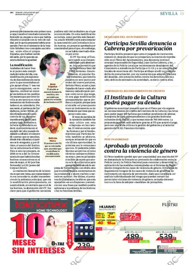 ABC SEVILLA 01-07-2017 página 19