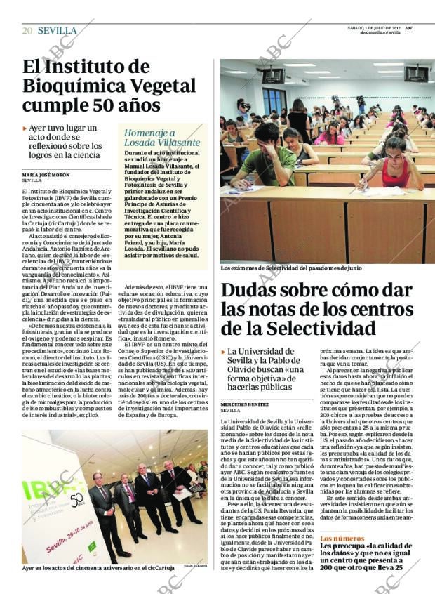 ABC SEVILLA 01-07-2017 página 20