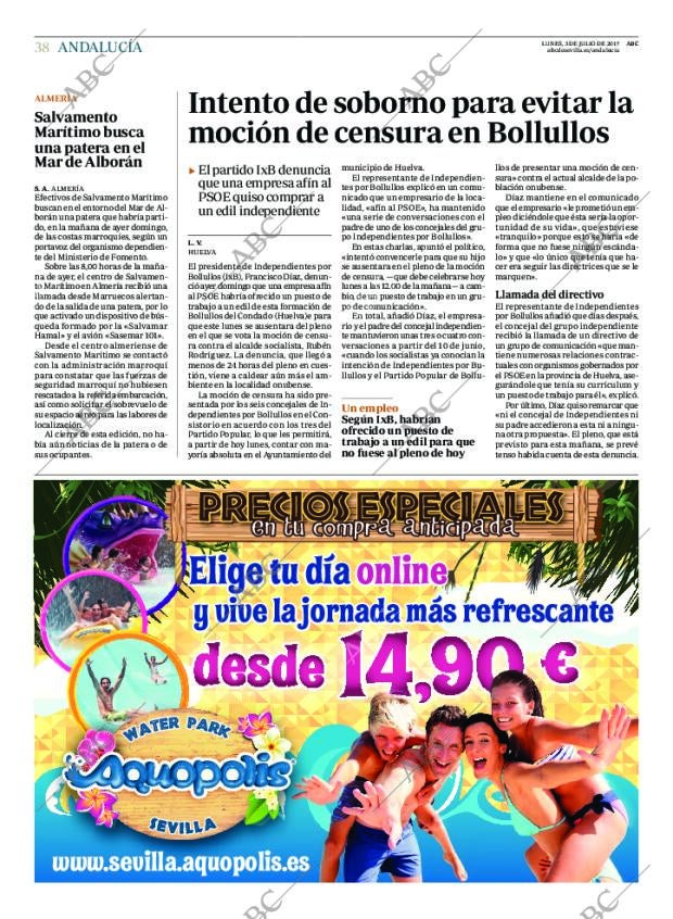 ABC SEVILLA 03-07-2017 página 38