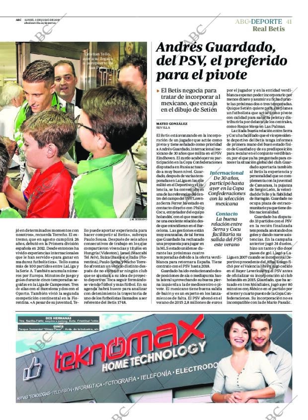 ABC SEVILLA 03-07-2017 página 41