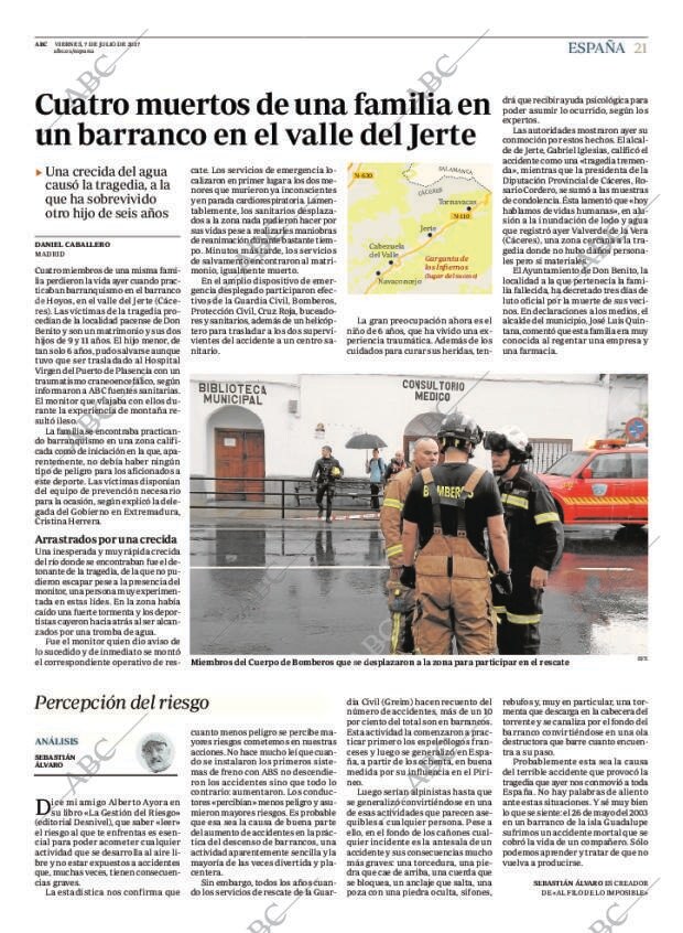 ABC MADRID 07-07-2017 página 21