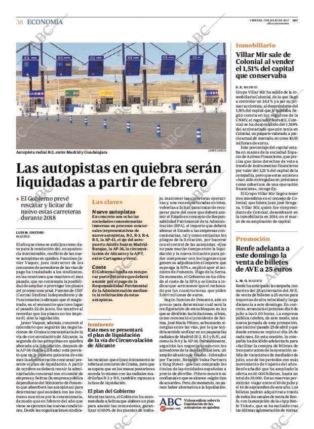 ABC MADRID 07-07-2017 página 38