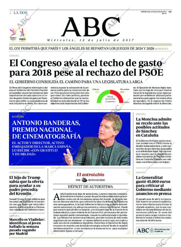 ABC MADRID 12-07-2017 página 2