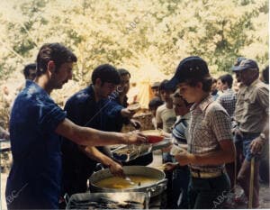 Campamento de verano, 1981, en Cáceres