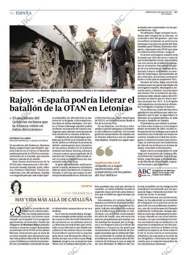 ABC MADRID 19-07-2017 página 18