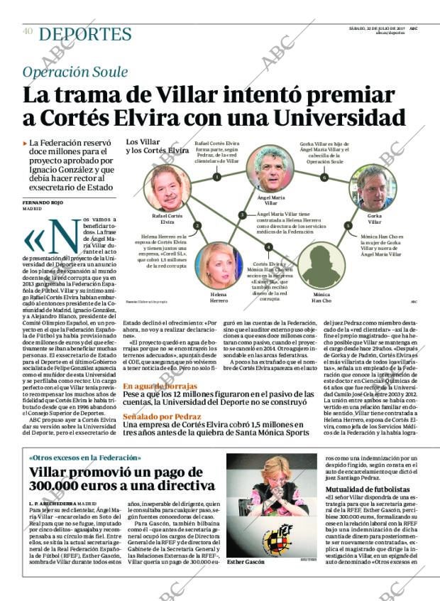 ABC MADRID 22-07-2017 página 40