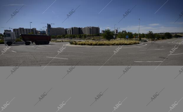 Carreras solitarias en la zona de Valdebebas, donde se hacen carreras ilegales