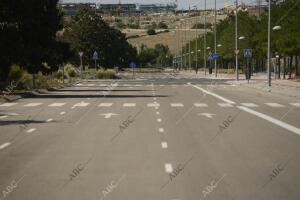 Carreras solitarias en la zona de Valdebebas, donde se hacen carreras ilegales