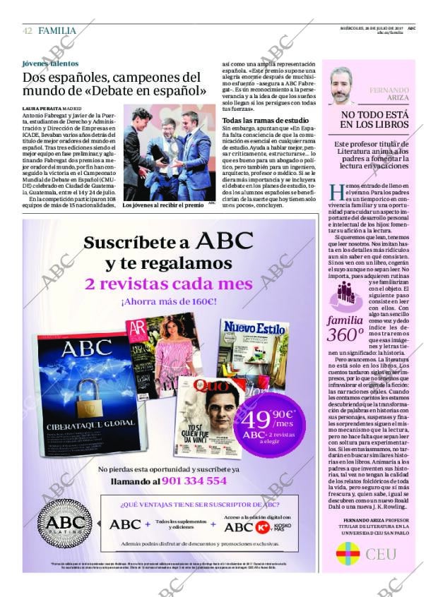 ABC MADRID 26-07-2017 página 42