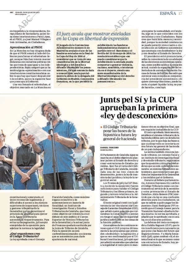 ABC MADRID 29-07-2017 página 17