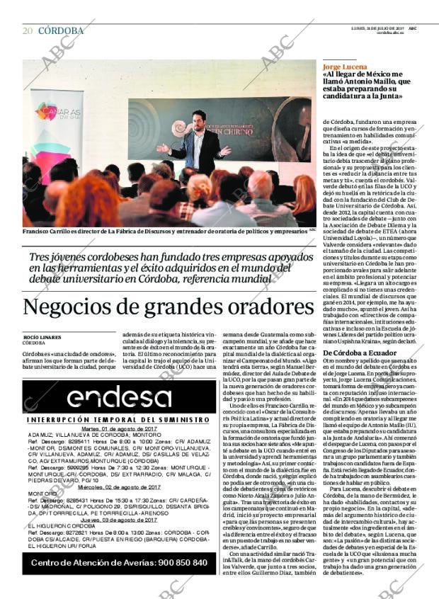 ABC CORDOBA 31-07-2017 página 20