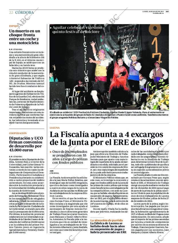 ABC CORDOBA 31-07-2017 página 22