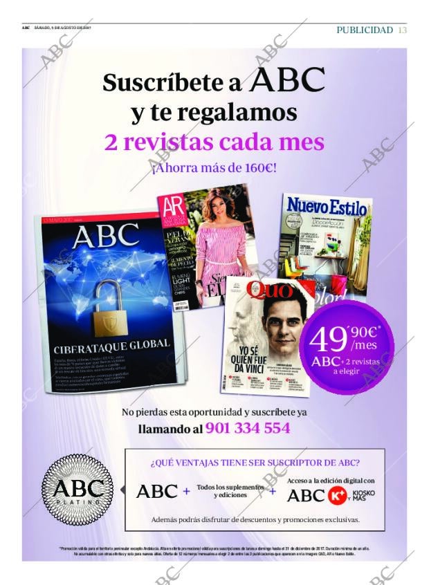 ABC MADRID 05-08-2017 página 13