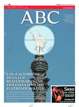 ABC CORDOBA 07-08-2017 página 1