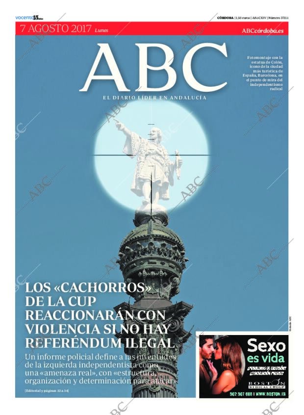ABC CORDOBA 07-08-2017 página 1