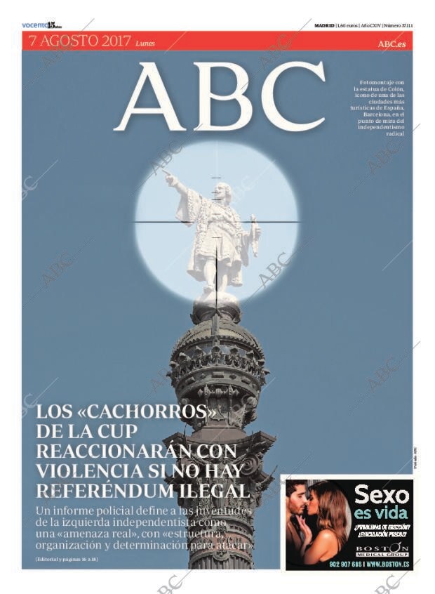 ABC MADRID 07-08-2017 página 1