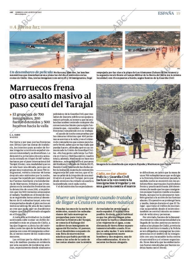 ABC MADRID 11-08-2017 página 19
