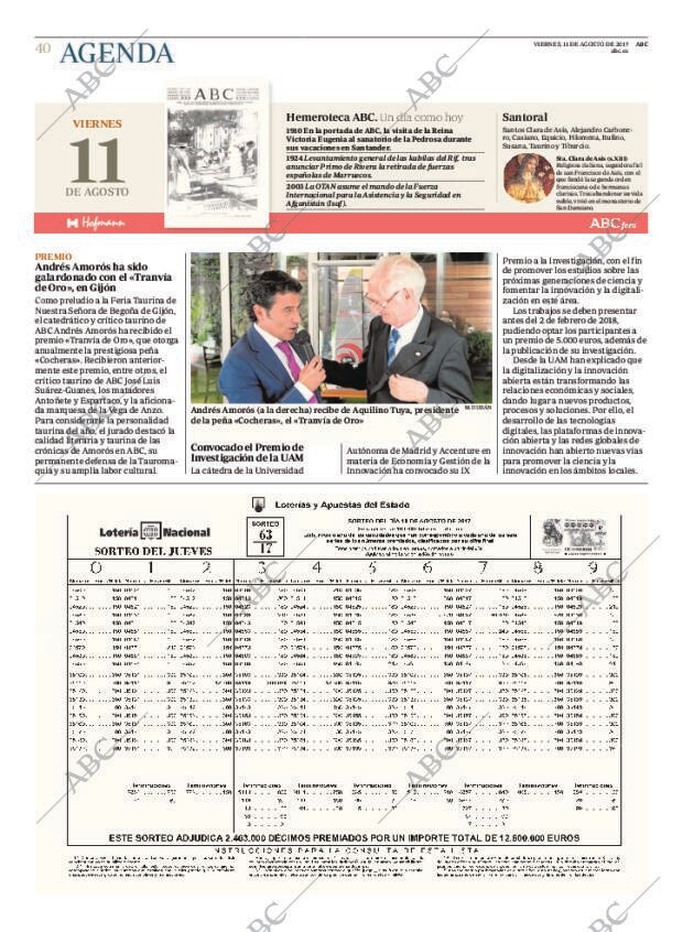 ABC MADRID 11-08-2017 página 40