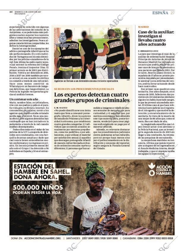 ABC MADRID 13-08-2017 página 27