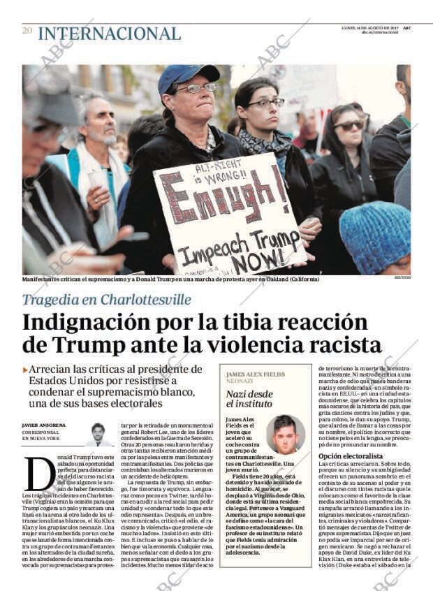 ABC MADRID 14-08-2017 página 20