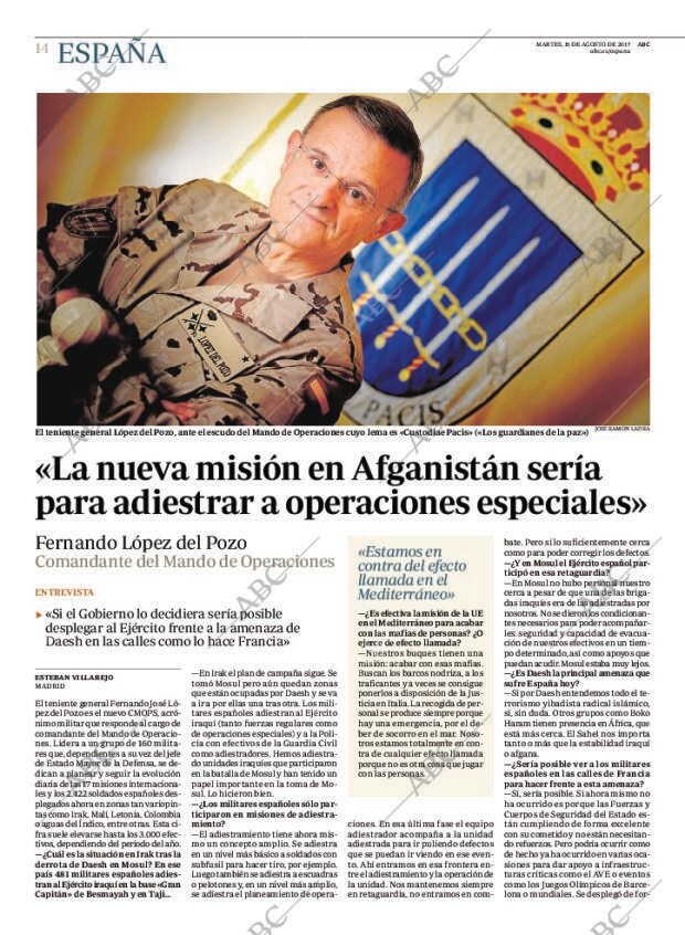 ABC MADRID 15-08-2017 página 14
