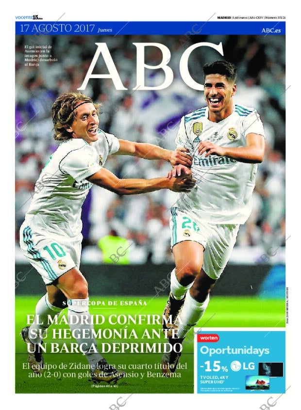 ABC MADRID 17-08-2017 página 1