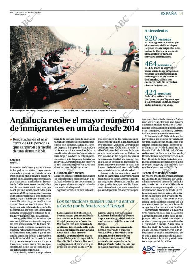 ABC MADRID 17-08-2017 página 19