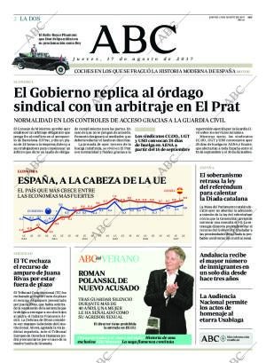 ABC MADRID 17-08-2017 página 2