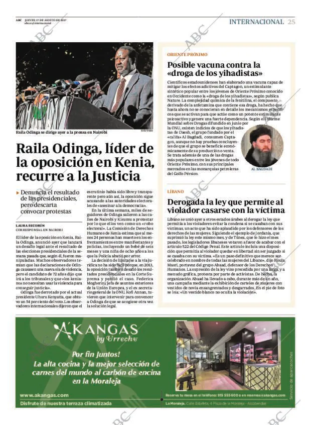 ABC MADRID 17-08-2017 página 25