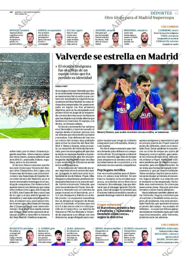 ABC MADRID 17-08-2017 página 43