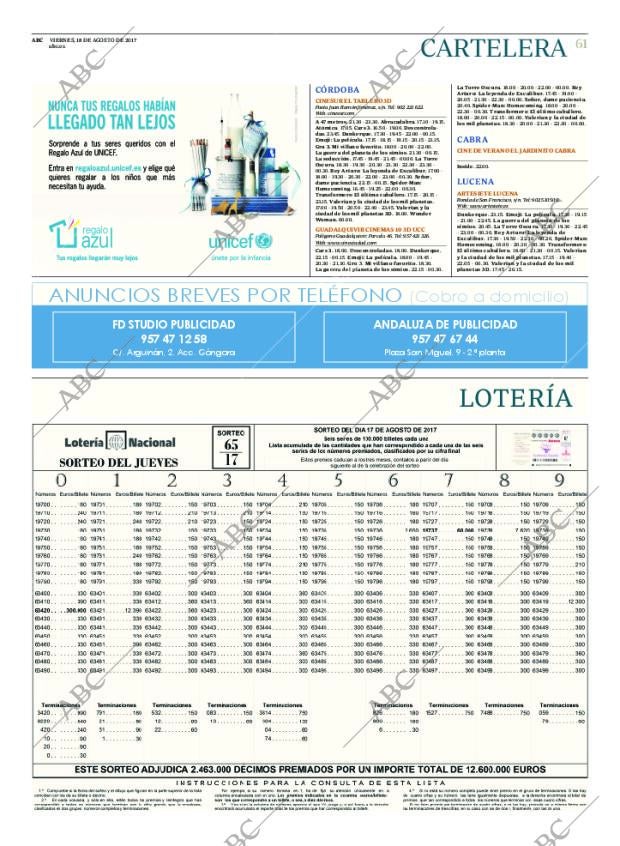 ABC CORDOBA 18-08-2017 página 61