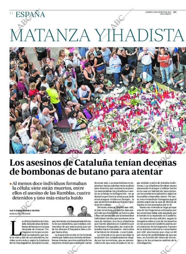 ABC MADRID 19-08-2017 página 14