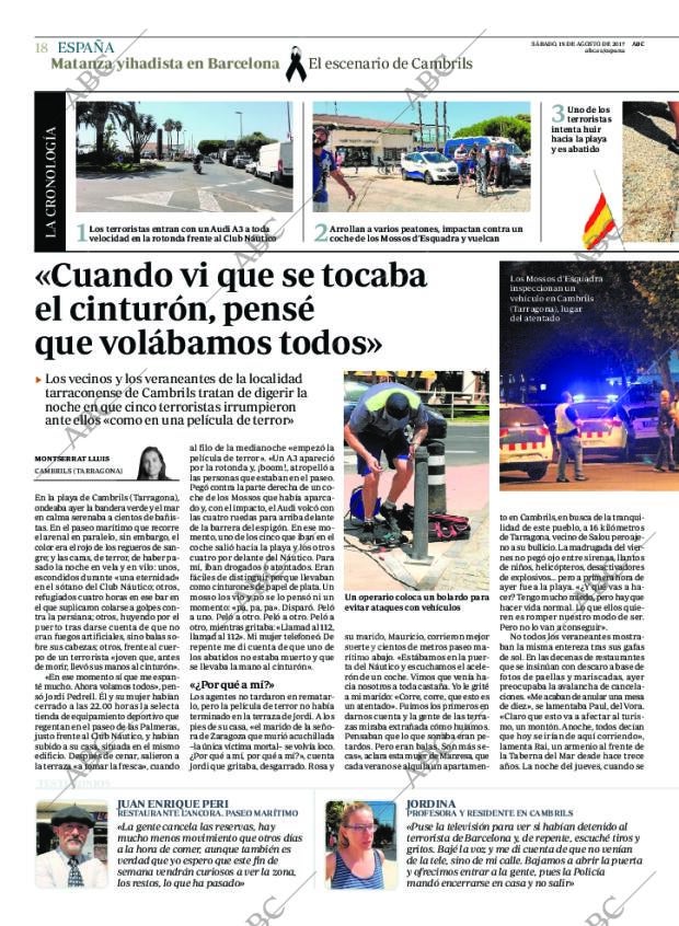 ABC MADRID 19-08-2017 página 18