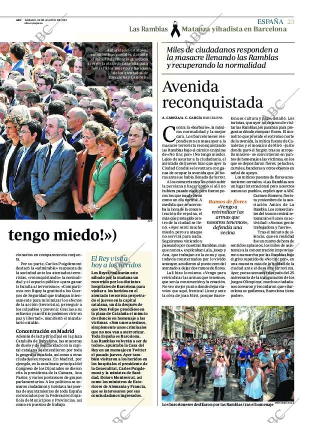 ABC MADRID 19-08-2017 página 23