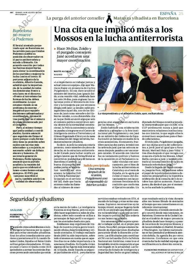ABC MADRID 19-08-2017 página 25