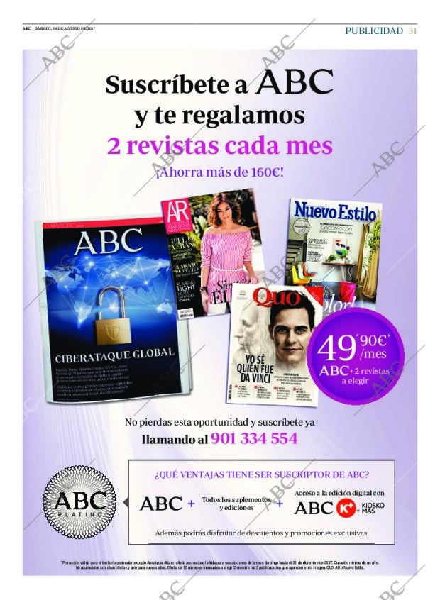 ABC MADRID 19-08-2017 página 31
