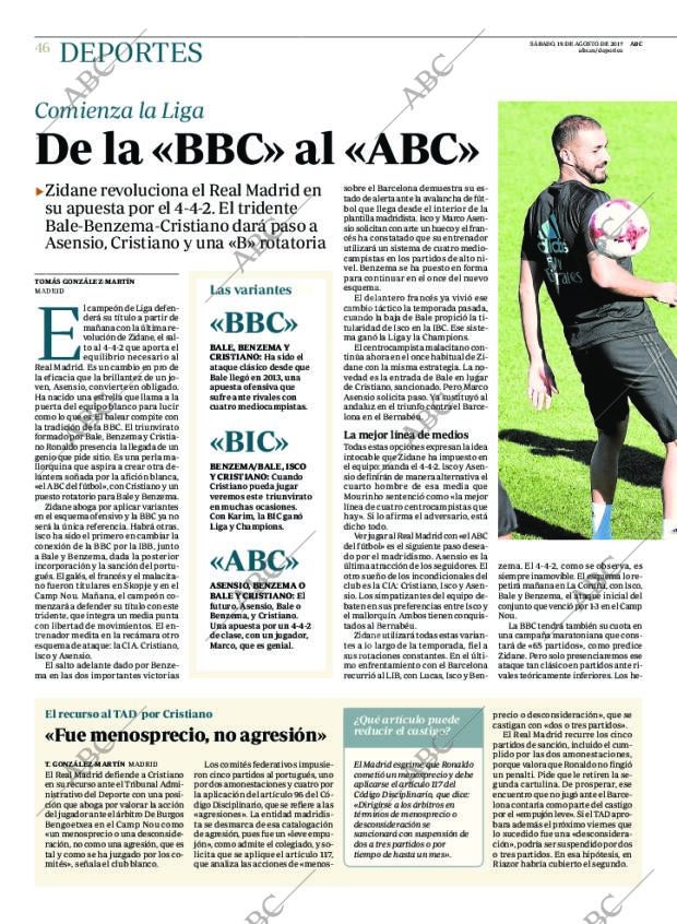 ABC MADRID 19-08-2017 página 46