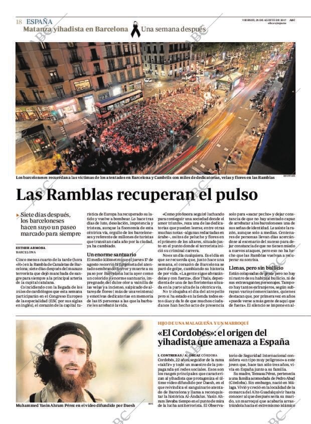 ABC MADRID 25-08-2017 página 18