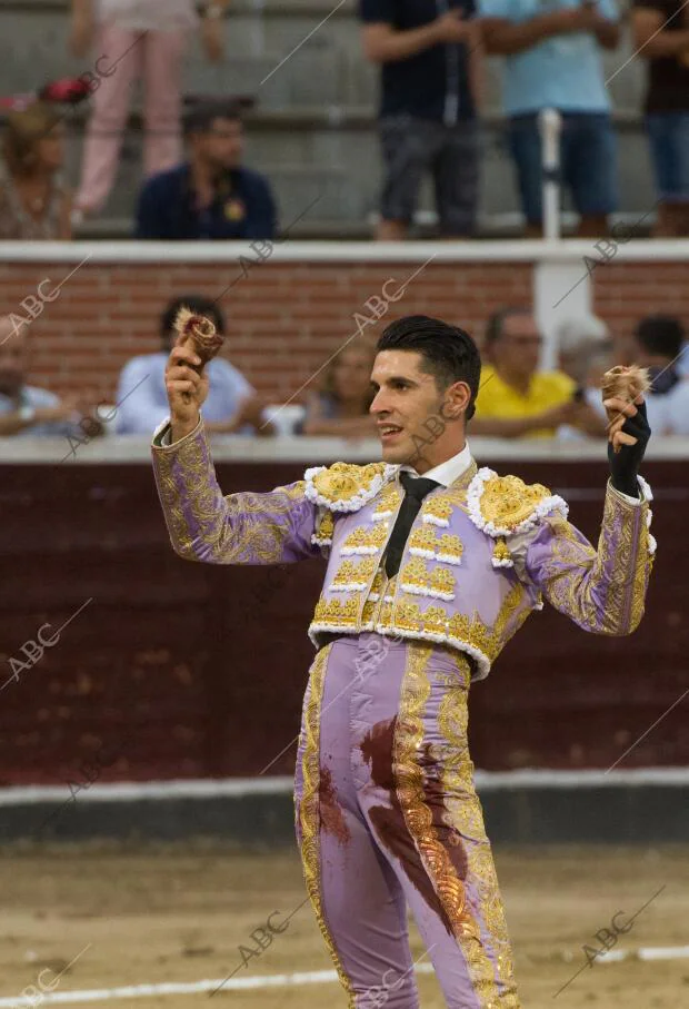 Corrida de toros de Miguel Ángel Perera, Alejandro Talavante y Ortega Cano en...