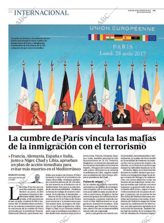 ABC MADRID 29-08-2017 página 22