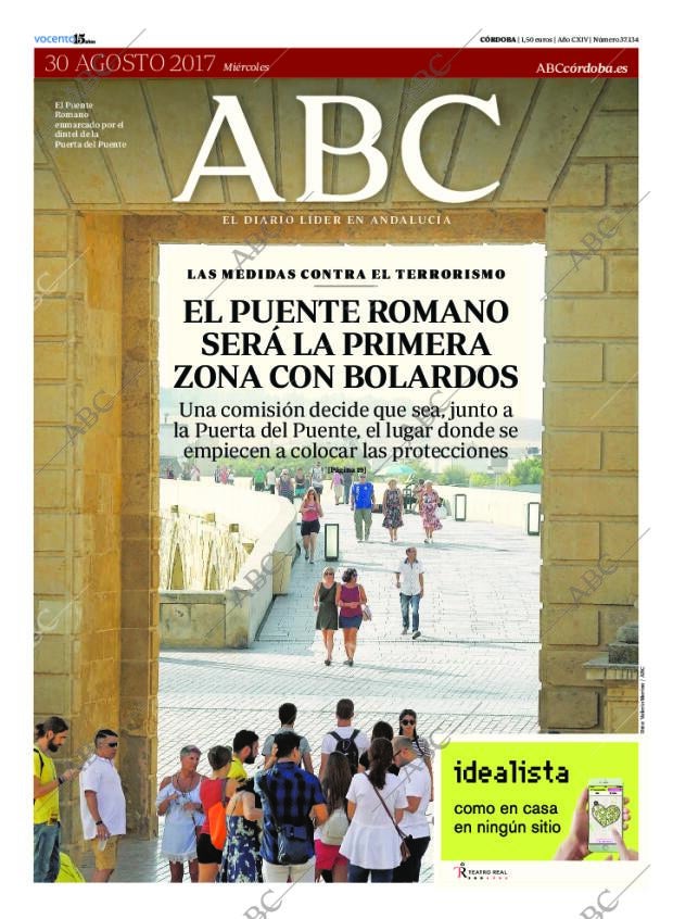 ABC CORDOBA 30-08-2017 página 1