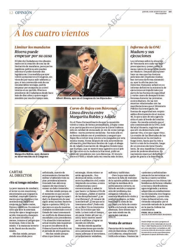 ABC MADRID 31-08-2017 página 12