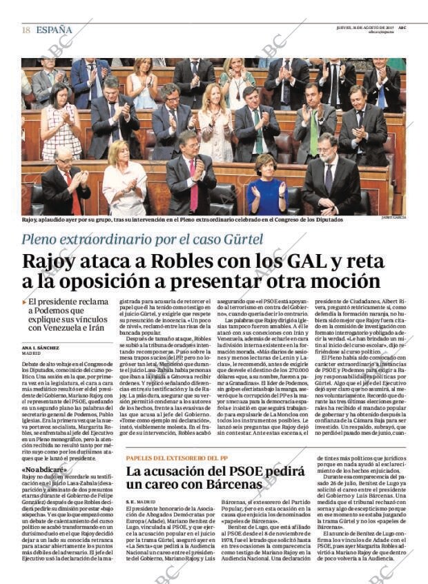 ABC MADRID 31-08-2017 página 18